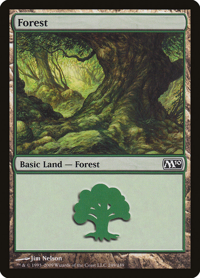 Forest (249) [Magic 2010] | Boutique FDB TCG