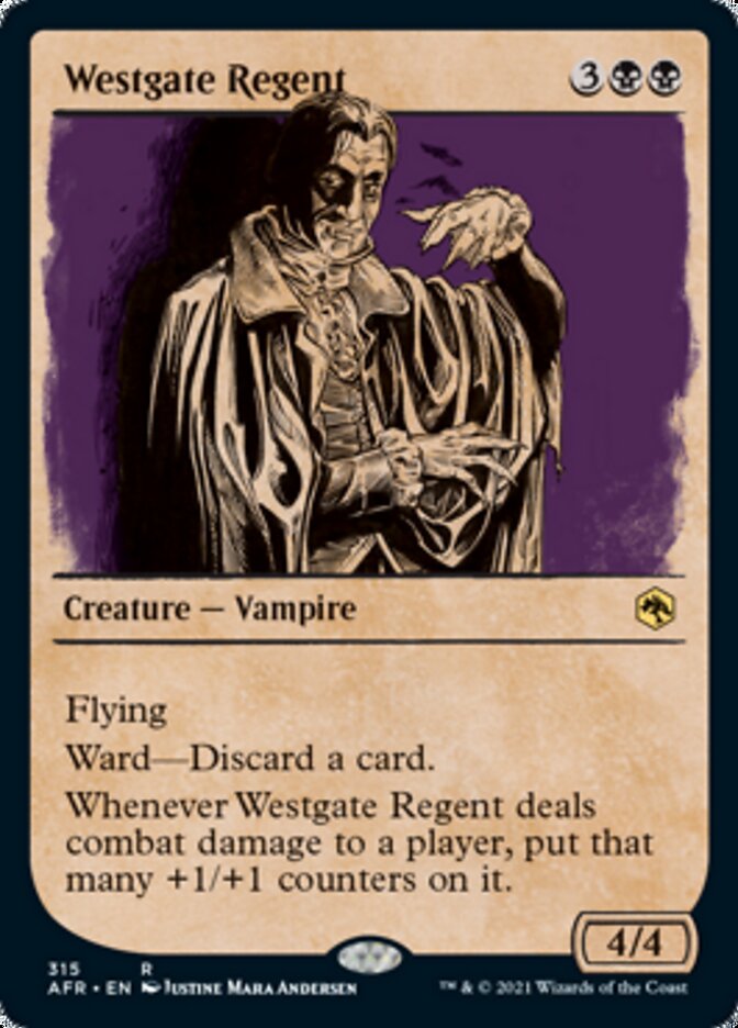 Westgate Regent (Showcase) [Dungeons & Dragons: Adventures in the Forgotten Realms] | Boutique FDB TCG