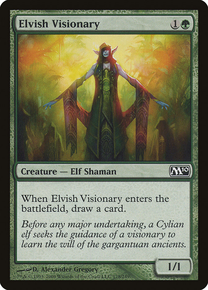 Elvish Visionary [Magic 2010] | Boutique FDB TCG