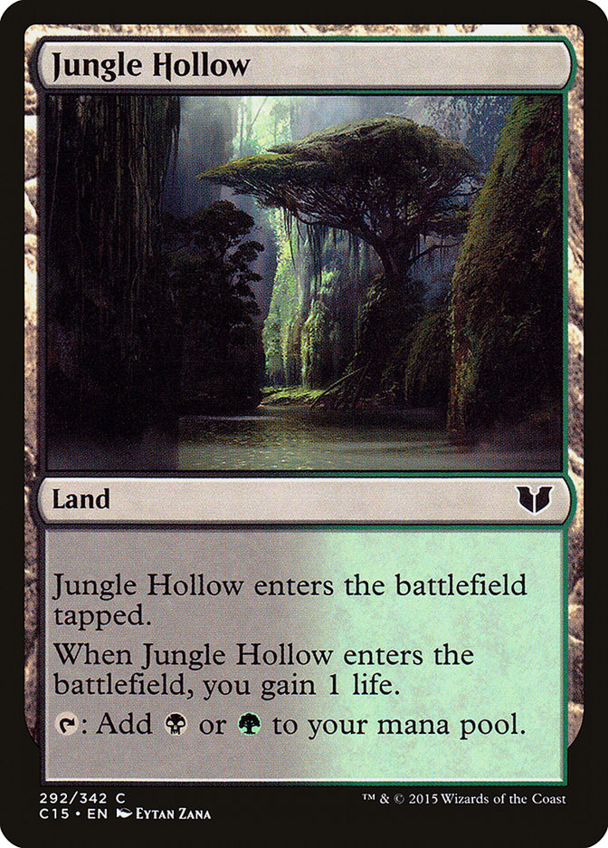 Jungle Hollow [Commander 2015] | Boutique FDB TCG