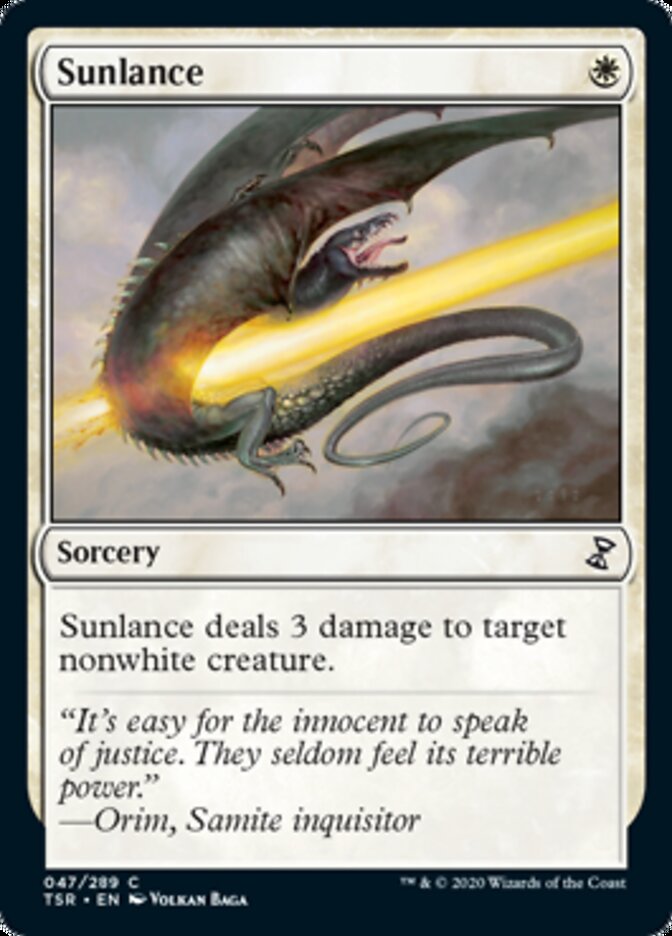 Sunlance [Time Spiral Remastered] | Boutique FDB TCG