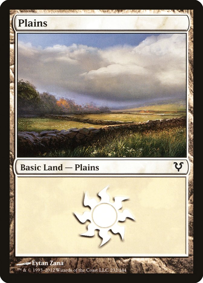 Plains (232) [Avacyn Restored] | Boutique FDB TCG