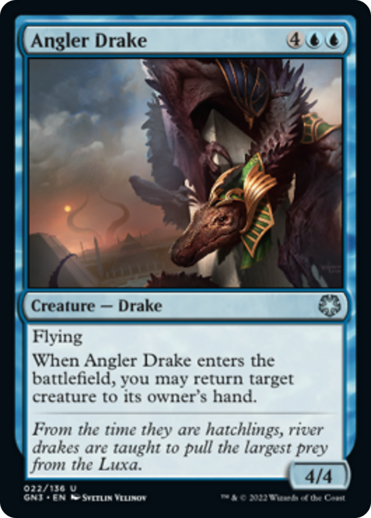 Angler Drake [Game Night: Free-for-All] | Boutique FDB TCG