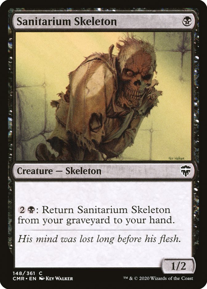 Sanitarium Skeleton [Commander Legends] | Boutique FDB TCG
