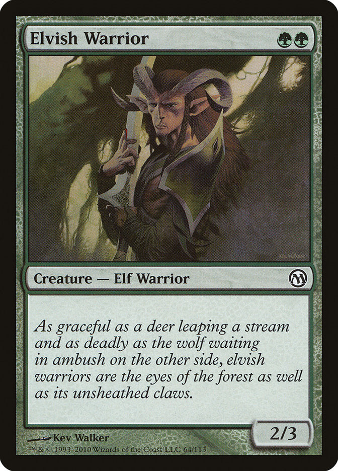 Elvish Warrior [Duels of the Planeswalkers] | Boutique FDB TCG