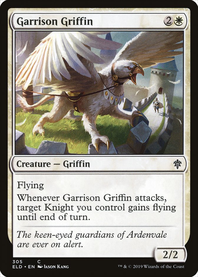 Garrison Griffin [Throne of Eldraine] | Boutique FDB TCG