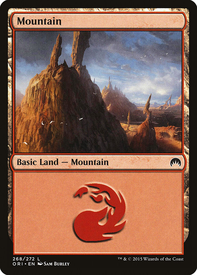 Mountain (268) [Magic Origins] | Boutique FDB TCG