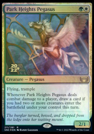 Park Heights Pegasus [Streets of New Capenna Prerelease Promos] | Boutique FDB TCG
