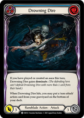 Drowning Dire (Blue) [EVR112] (Everfest)  1st Edition Normal | Boutique FDB TCG