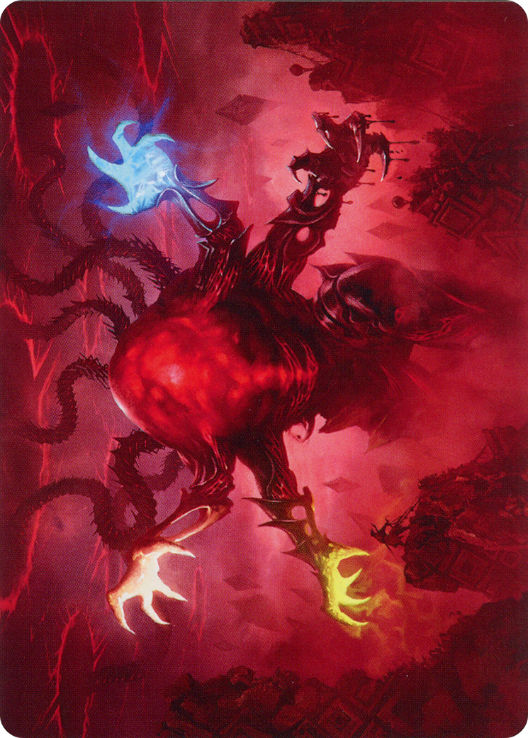 Omnath, Locus of All Art Card (51) [March of the Machine Art Series] | Boutique FDB TCG