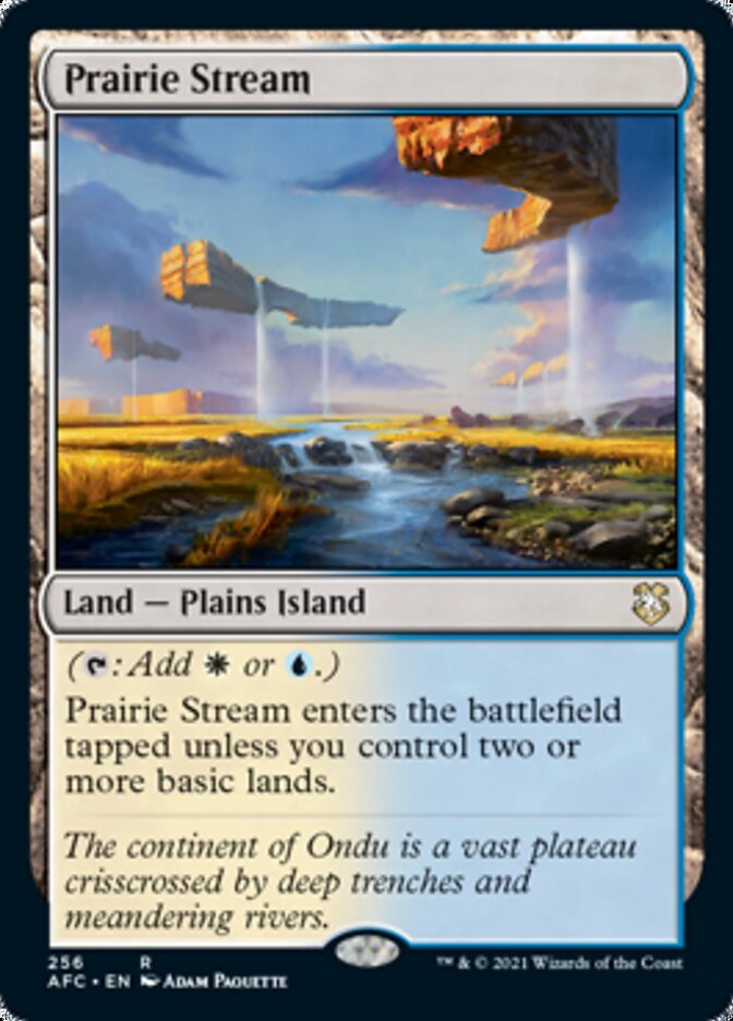 Prairie Stream [Dungeons & Dragons: Adventures in the Forgotten Realms Commander] | Boutique FDB TCG