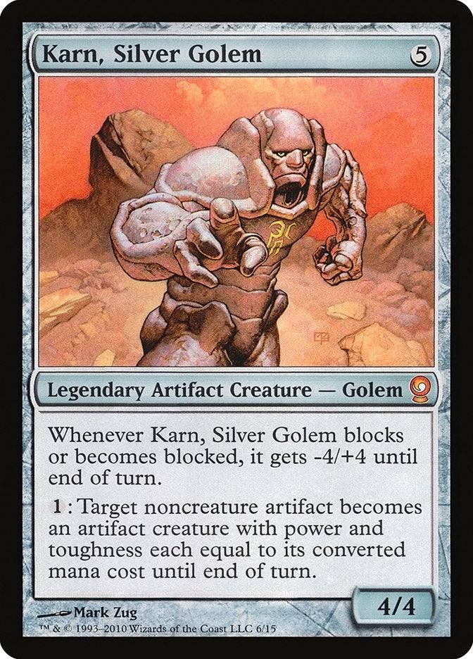 Karn, Silver Golem [From the Vault: Relics] | Boutique FDB TCG