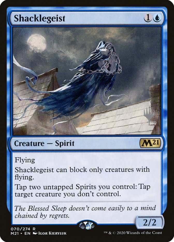 Shacklegeist (Promo Pack) [Core Set 2021 Promos] | Boutique FDB TCG