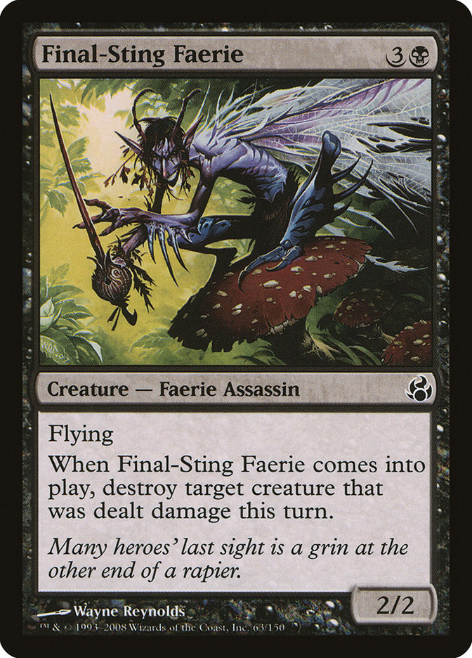 Final-Sting Faerie [Morningtide] | Boutique FDB TCG