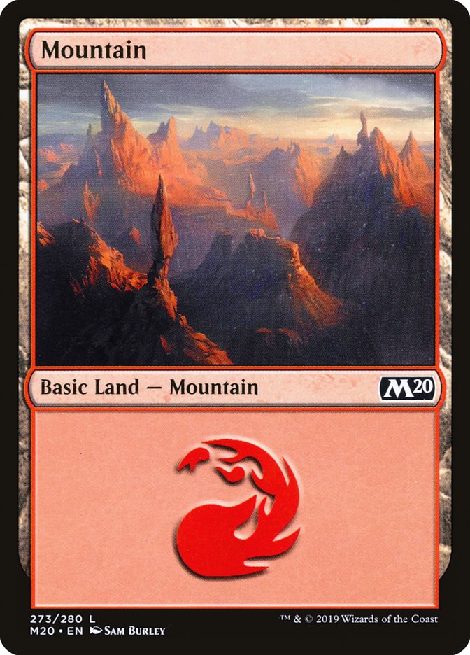 Mountain (273) [Core Set 2020] | Boutique FDB TCG