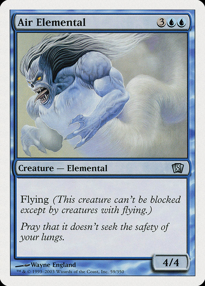 Air Elemental [Eighth Edition] | Boutique FDB TCG