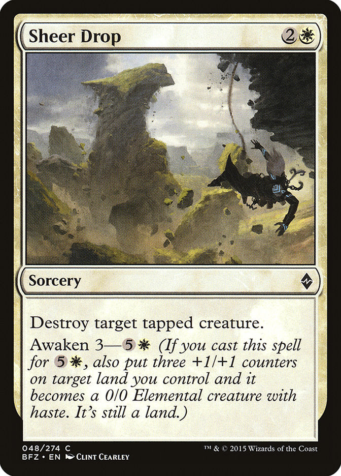 Sheer Drop [Battle for Zendikar] | Boutique FDB TCG