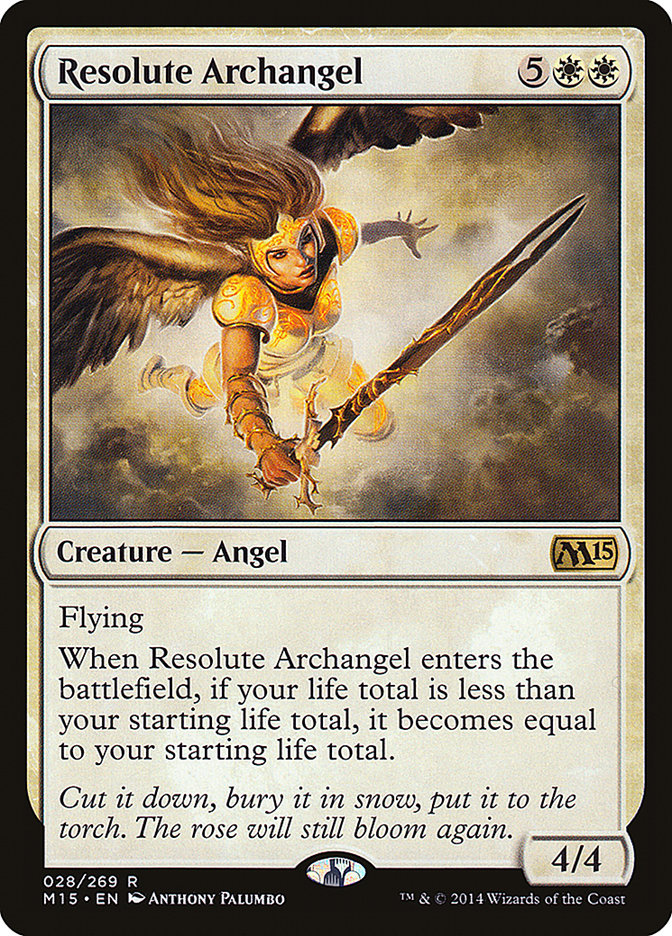 Resolute Archangel [Magic 2015] | Boutique FDB TCG