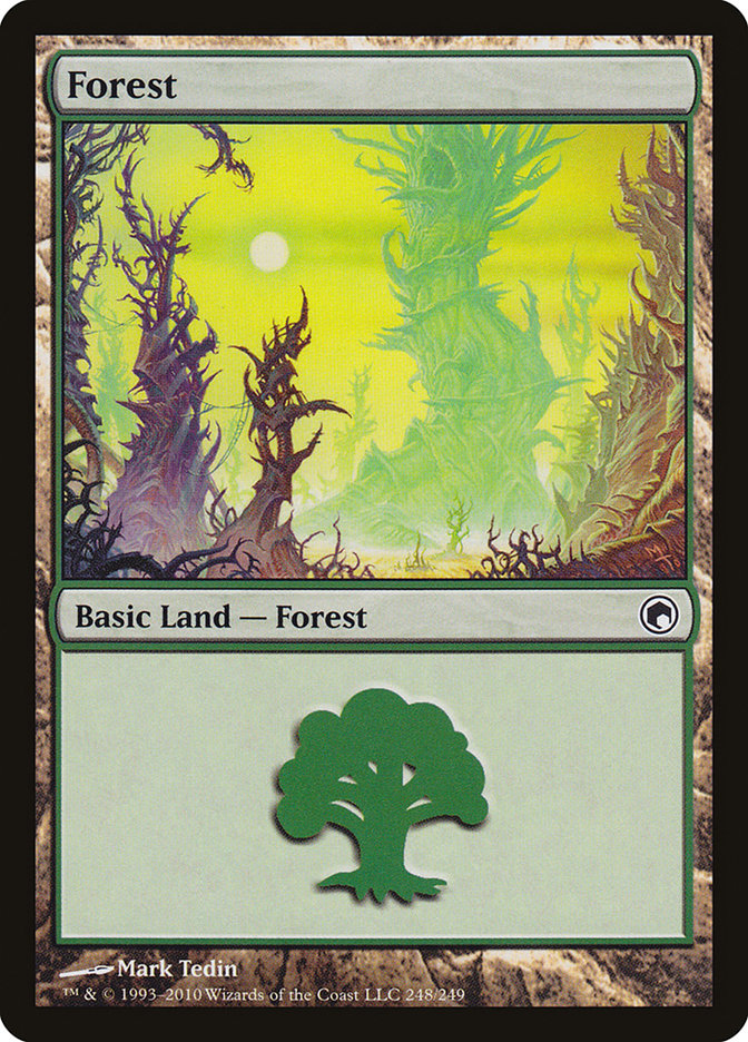 Forest (248) [Scars of Mirrodin] | Boutique FDB TCG