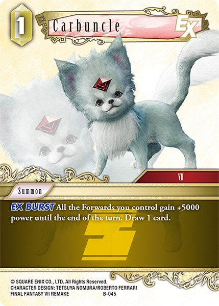 Carbuncle EX [Boss Deck: Final Fantasy VII] | Boutique FDB TCG