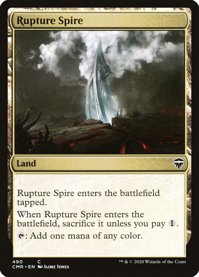 Rupture Spire (490) [Commander Legends] | Boutique FDB TCG