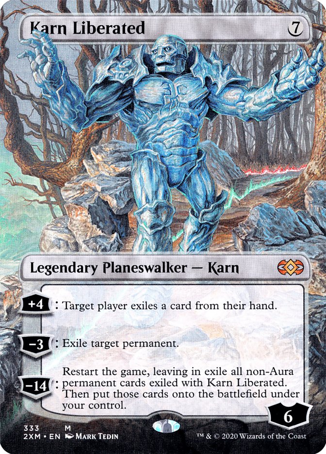 Karn Liberated (Toppers) [Double Masters] | Boutique FDB TCG