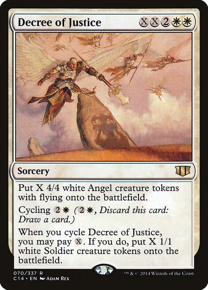 Decree of Justice [Commander 2014] | Boutique FDB TCG