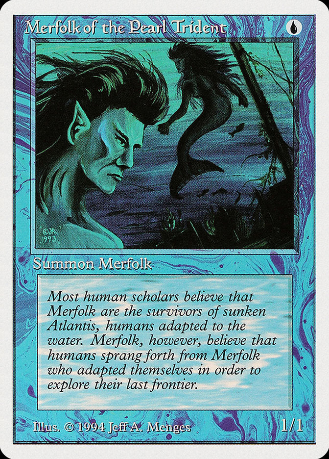 Merfolk of the Pearl Trident [Summer Magic / Edgar] | Boutique FDB TCG