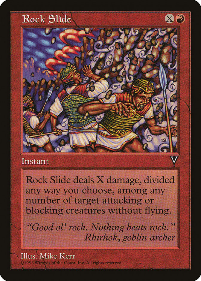 Rock Slide [Visions] | Boutique FDB TCG