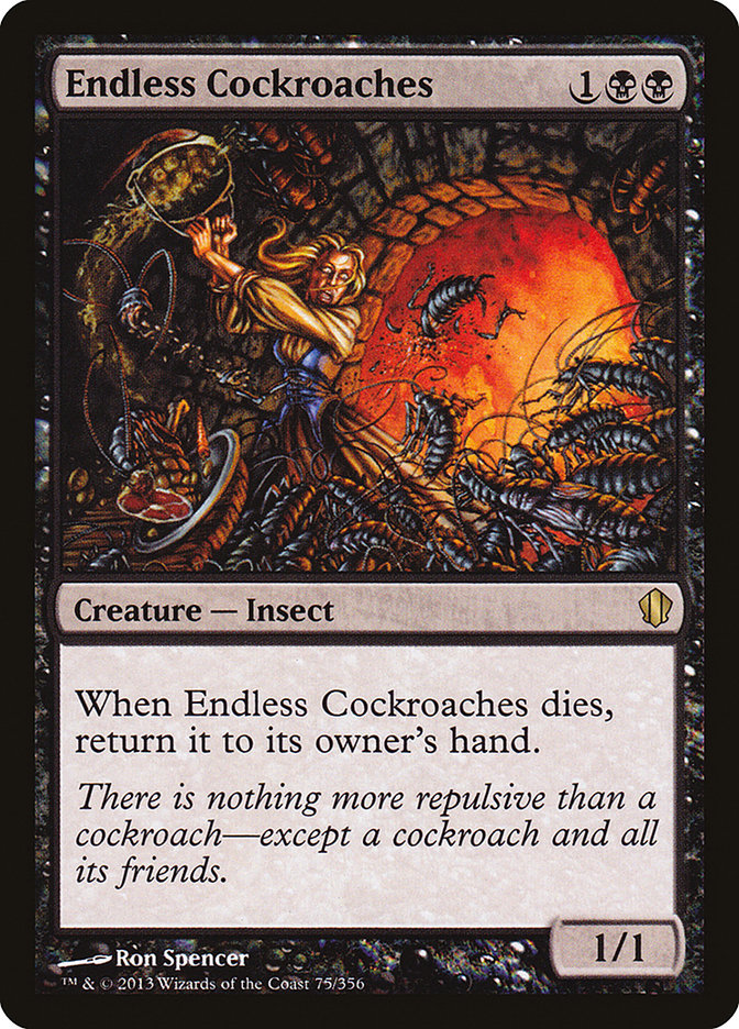 Endless Cockroaches [Commander 2013] | Boutique FDB TCG