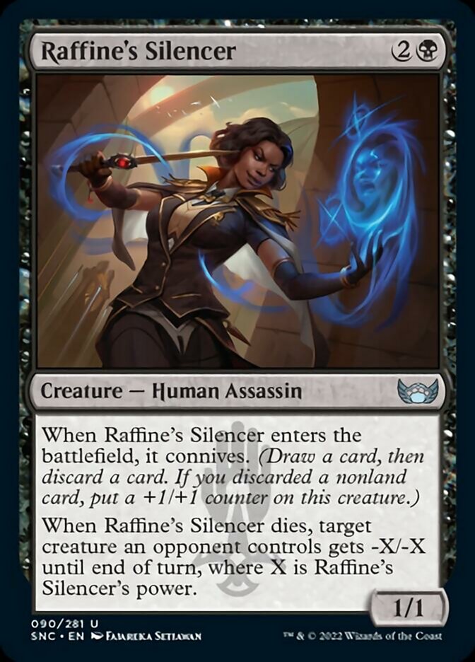 Raffine's Silencer [Streets of New Capenna] | Boutique FDB TCG