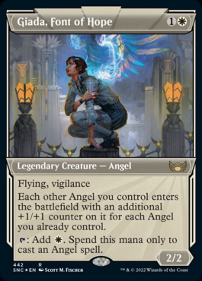Giada, Font of Hope (Showcase Art Deco Foil Etched) [Streets of New Capenna] | Boutique FDB TCG