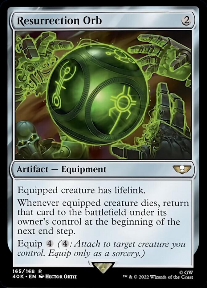 Resurrection Orb [Warhammer 40,000] | Boutique FDB TCG