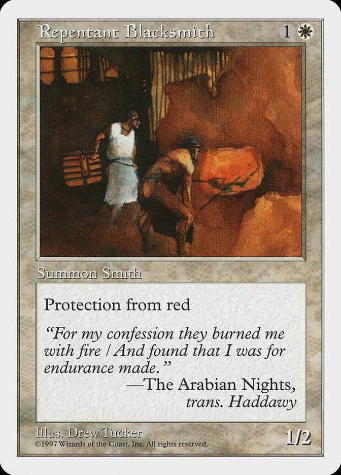 Repentant Blacksmith [Fifth Edition] | Boutique FDB TCG