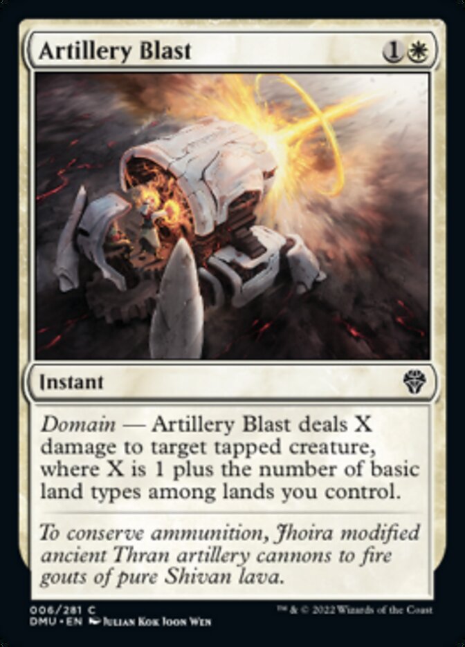 Artillery Blast [Dominaria United] | Boutique FDB TCG