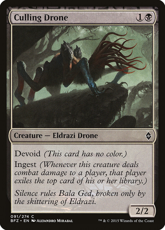 Culling Drone [Battle for Zendikar] | Boutique FDB TCG