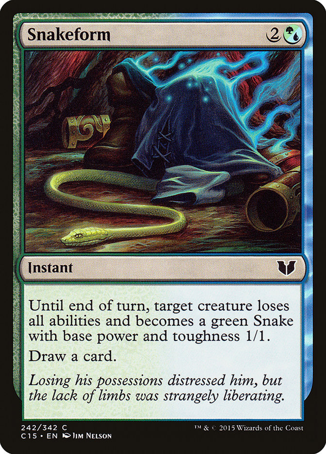 Snakeform [Commander 2015] | Boutique FDB TCG