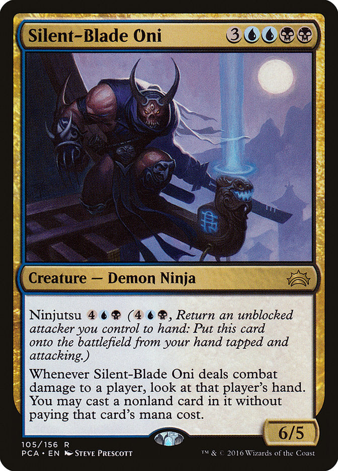 Silent-Blade Oni [Planechase Anthology] | Boutique FDB TCG