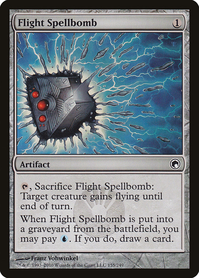 Flight Spellbomb [Scars of Mirrodin] | Boutique FDB TCG