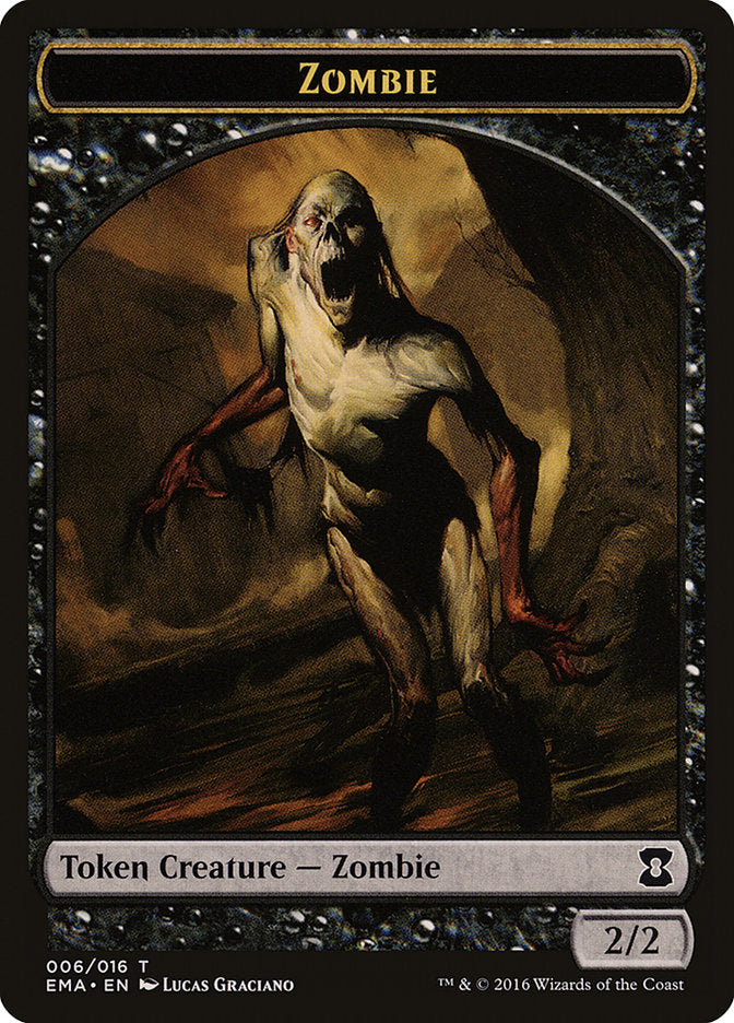 Zombie Token [Eternal Masters Tokens] | Boutique FDB TCG