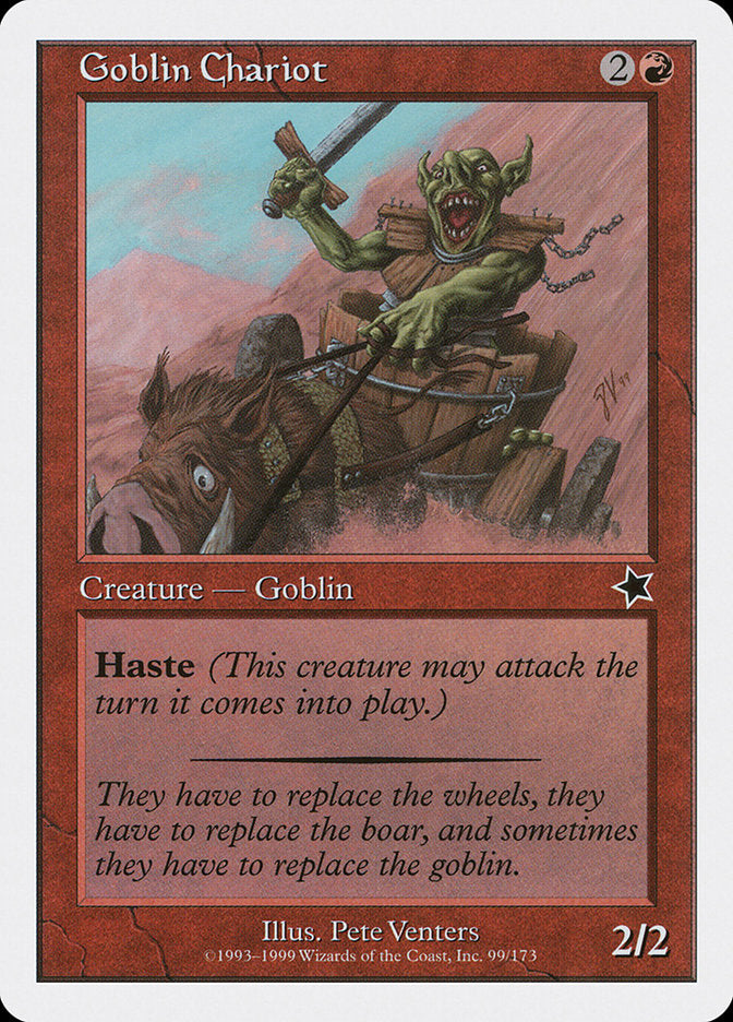 Goblin Chariot [Starter 1999] | Boutique FDB TCG