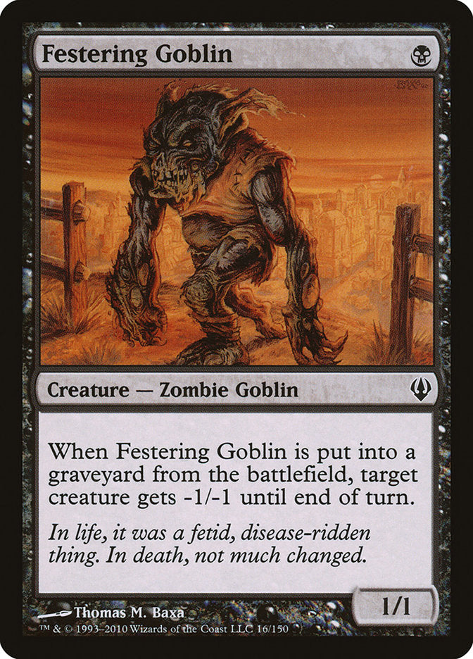 Festering Goblin [Archenemy] | Boutique FDB TCG