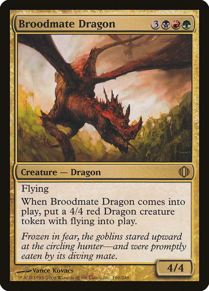 Broodmate Dragon [Shards of Alara] | Boutique FDB TCG