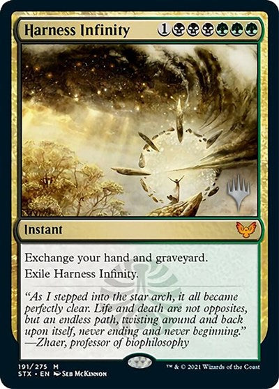 Harness Infinity (Promo Pack) [Strixhaven: School of Mages Promos] | Boutique FDB TCG