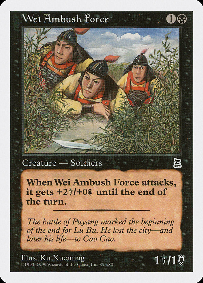 Wei Ambush Force [Portal Three Kingdoms] | Boutique FDB TCG