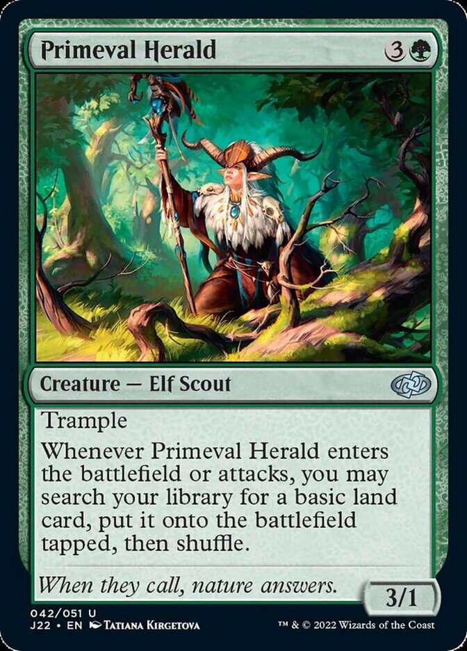 Primeval Herald [Jumpstart 2022] | Boutique FDB TCG