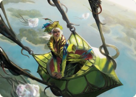 Nael, Avizoa Aeronaut Art Card [Dominaria United Art Series] | Boutique FDB TCG