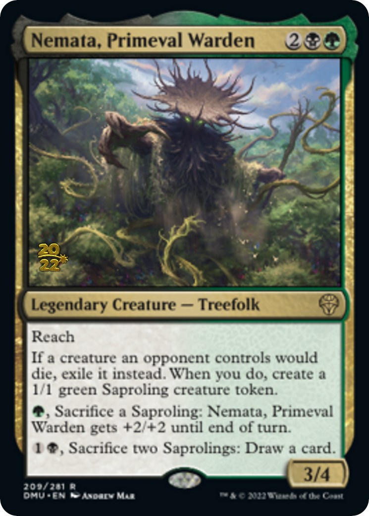 Nemata, Primeval Warden [Dominaria United Prerelease Promos] | Boutique FDB TCG