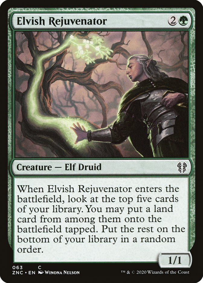 Elvish Rejuvenator [Zendikar Rising Commander] | Boutique FDB TCG