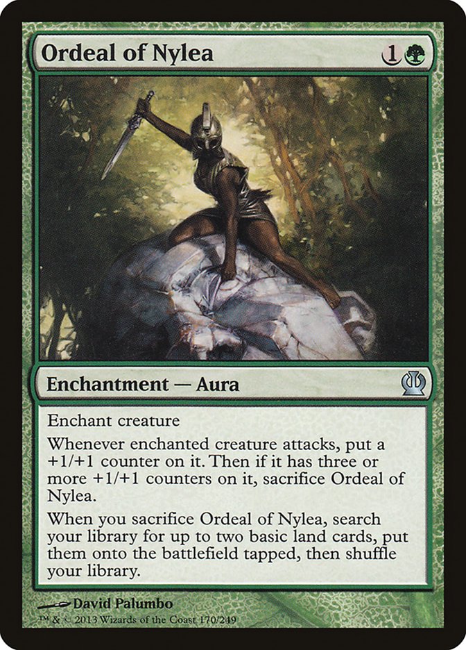 Ordeal of Nylea [Theros] | Boutique FDB TCG
